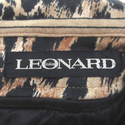 LEONARD FASHION レオパード ジャケット