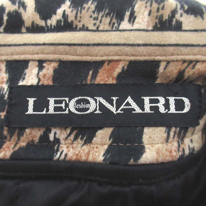 LEONARD FASHION レオパード ジャケット