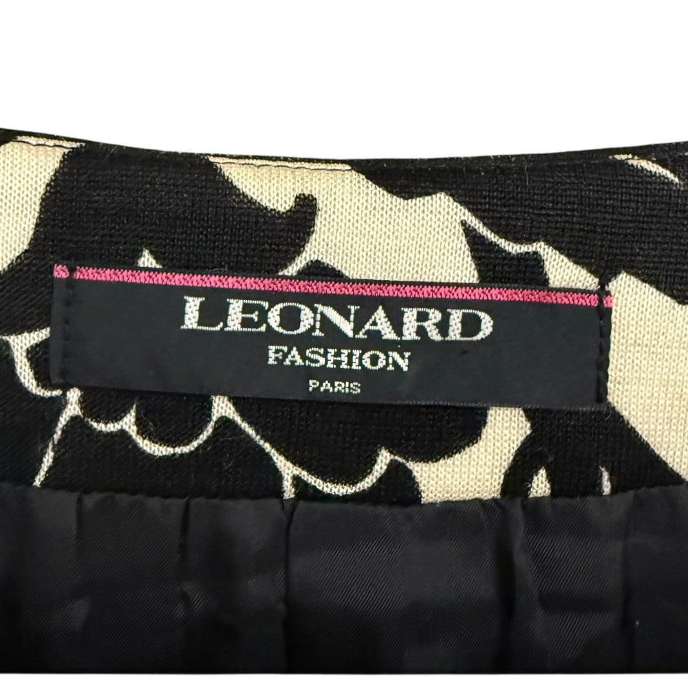 LEONARD FASHION ノー カラー ジャケット