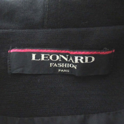 LEONARD FASHION アニマル パターン フーディー コート