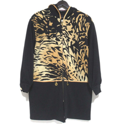 LEONARD FASHION アニマル パターン フーディー コート