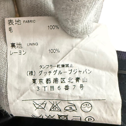 グッチ チェック トラウザー