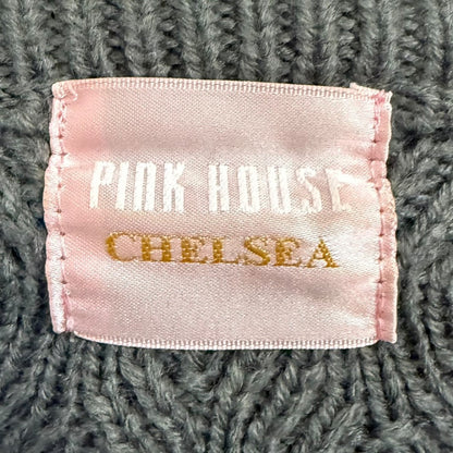 PINK HOUSE CHELSEA リボン ケーブル ニット カーディガン
