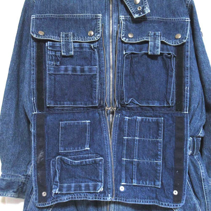 ISSEY MIYAKE DUETRIO デニム パッド コート