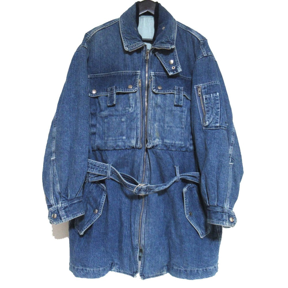 ISSEY MIYAKE DUETRIO デニム パッド コート