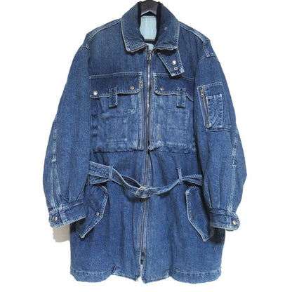 ISSEY MIYAKE DUETRIO デニム パッド コート