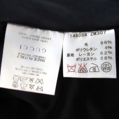 グッチ シングル ブレスト ウール テーラード ジャケット