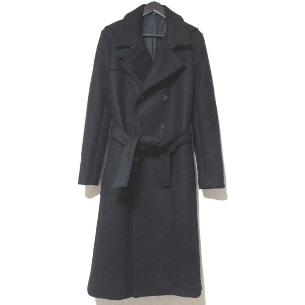 ディオール オム ウール カシミア ダブルブレスト トレンチ コート