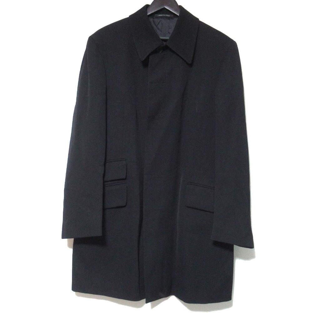 グッチ シングル ブレスト ウール コート