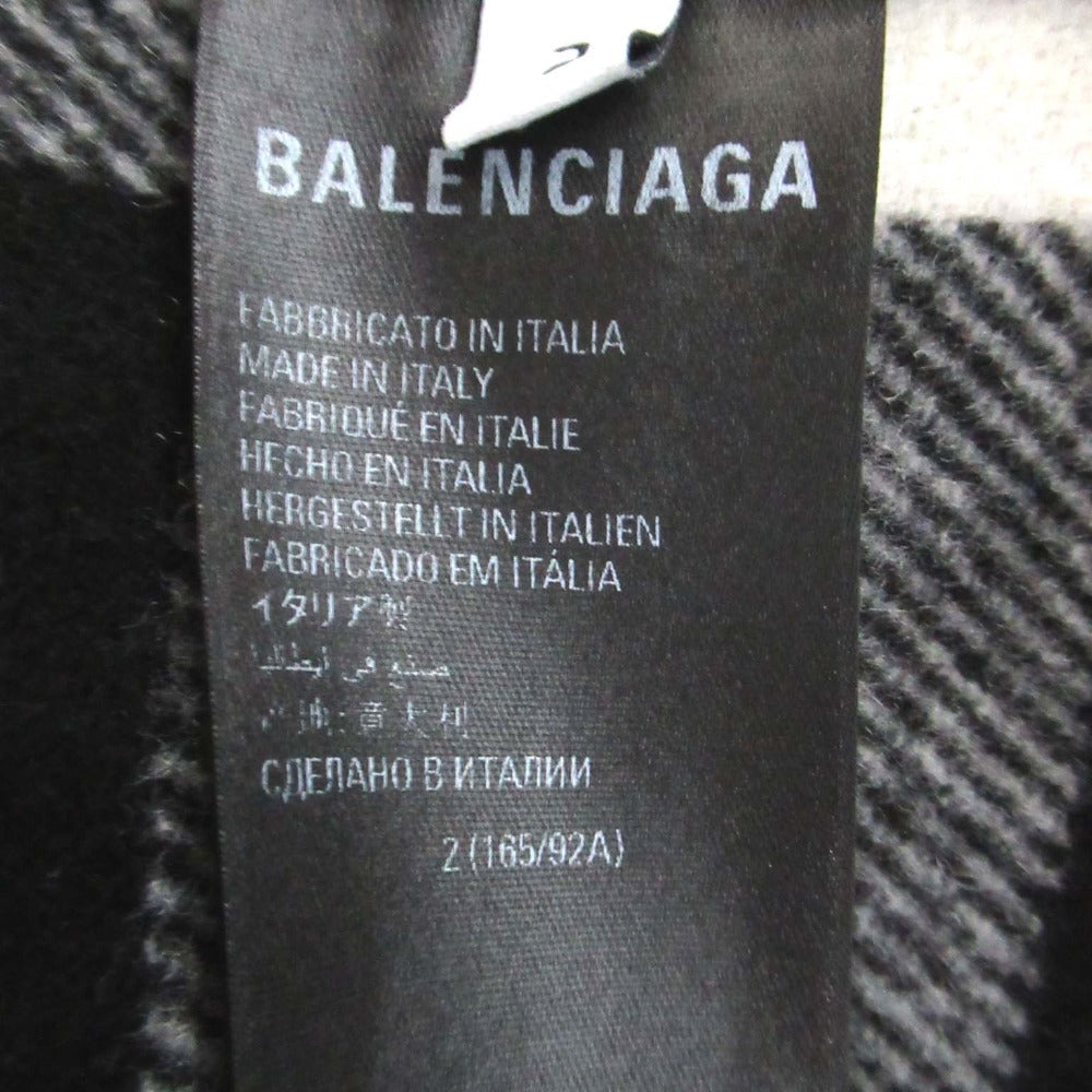 バレンシアガ ロウ エッジ コート