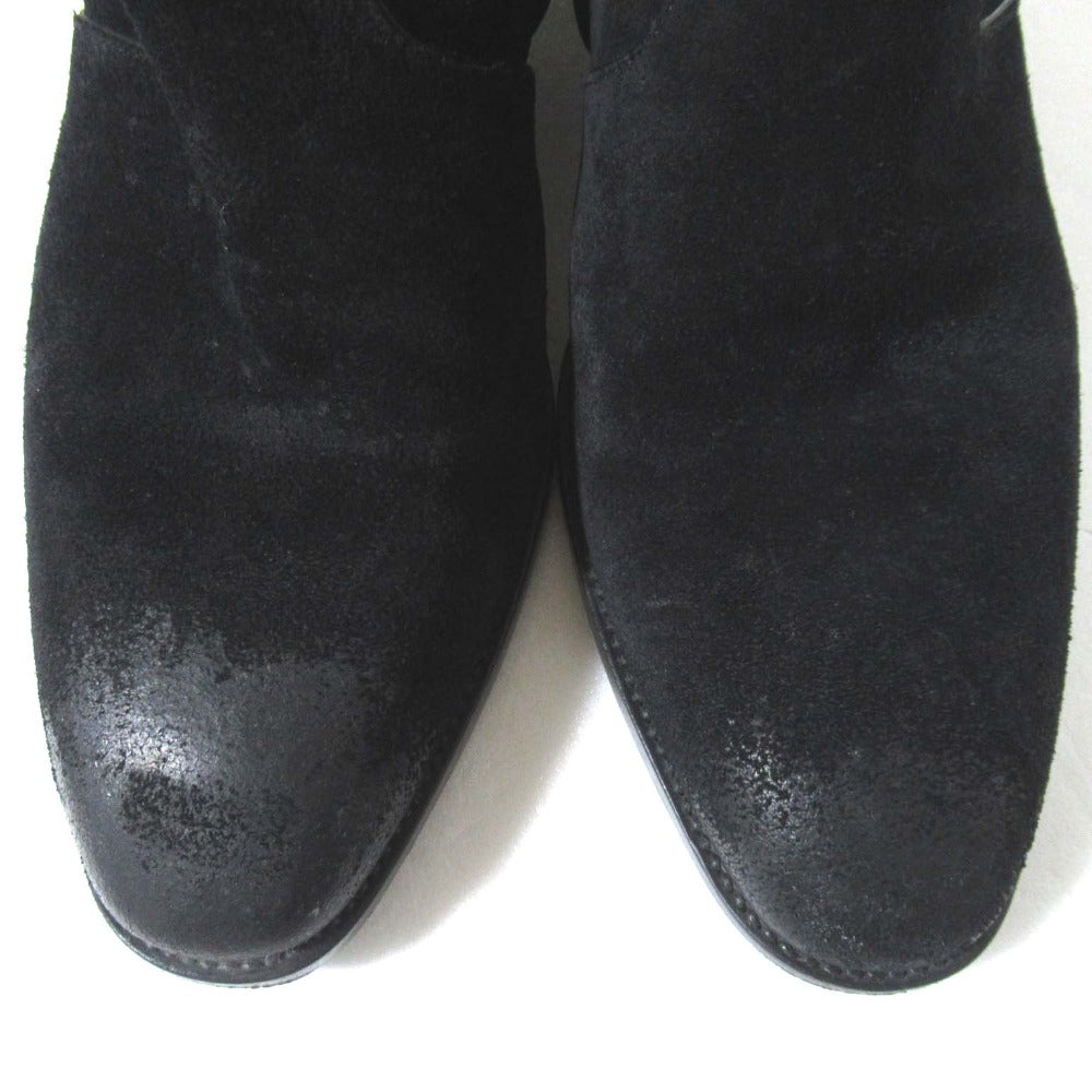 サンローラン パリ ワイアット スエード ショートブーツ