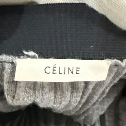 セリーヌ ロング プリーツ ニット スカート