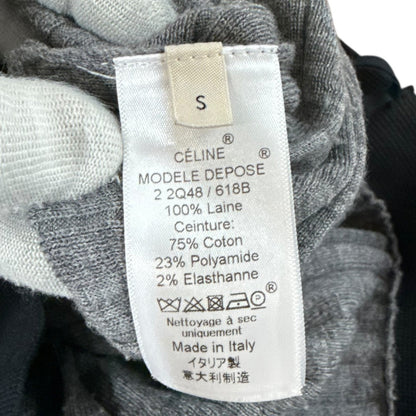 セリーヌ ロング プリーツ ニット スカート