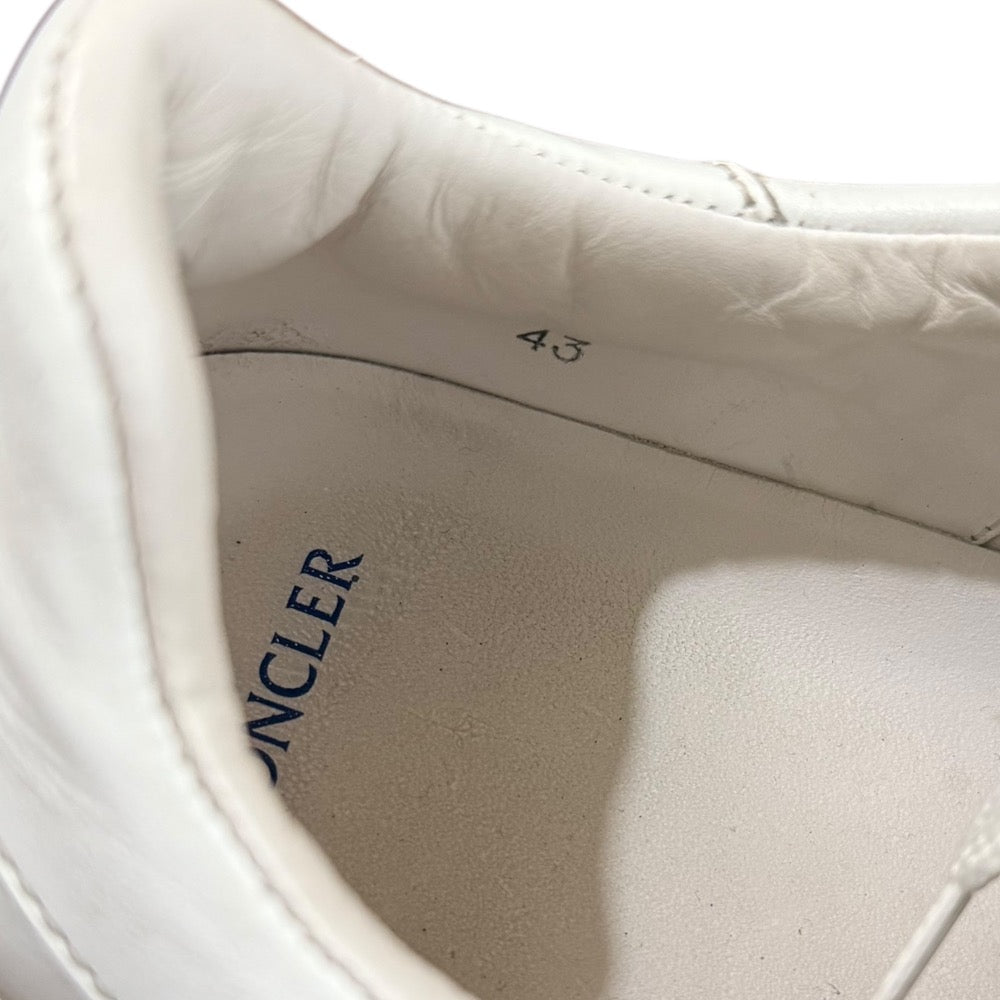 モンクレール レザー シアリング ロートップ スニーカー