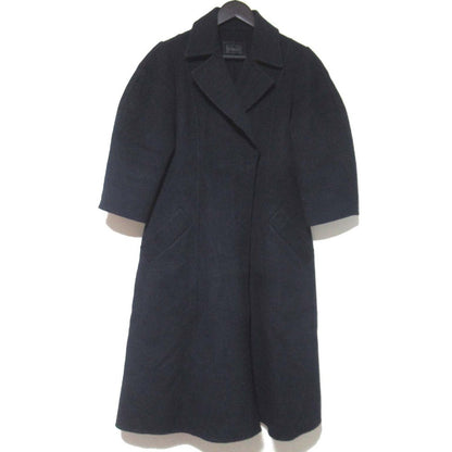 フォクシーブティック カシミヤ100％ダブルブレストロングコート