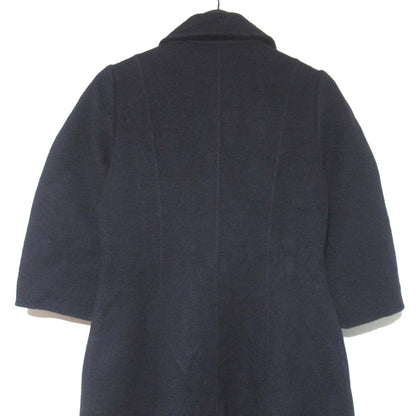 フォクシーブティック カシミヤ100％ダブルブレストロングコート