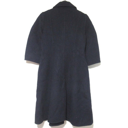フォクシーブティック カシミヤ100％ダブルブレストロングコート