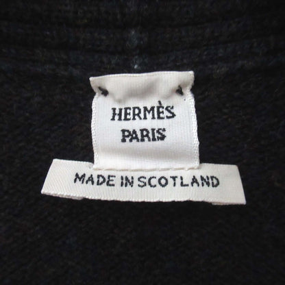 エルメス カシミヤロングニットカーディガン36
