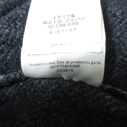 エトロ ペイズリー柄ニットワンピース