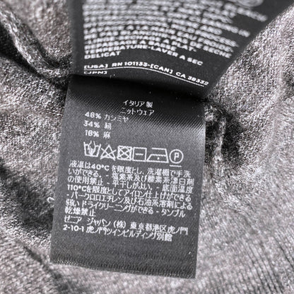 エルメネジルドゼニア カシミヤシルクニットセーター