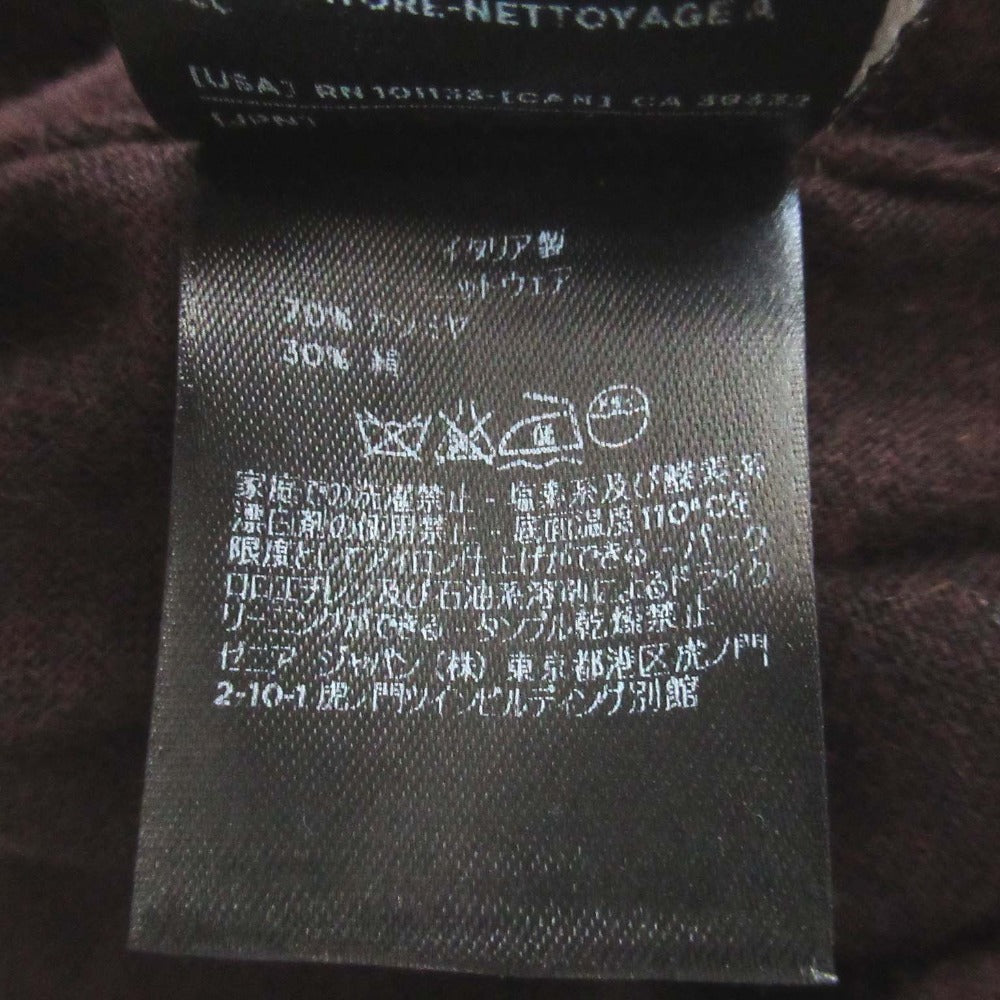 エルメネジルドゼニア カシミヤシルク ニットセーター