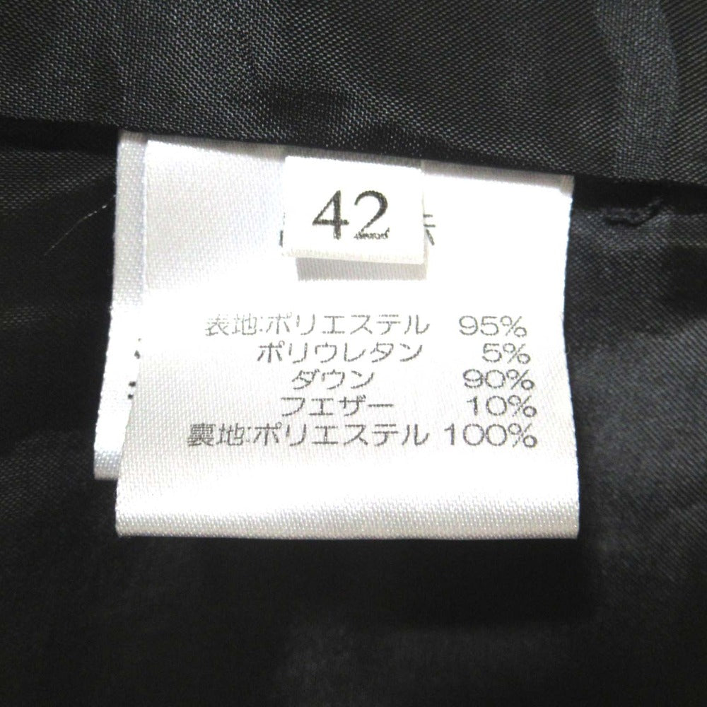 スーパービューティー フラワージャガードレースダウンジャケット