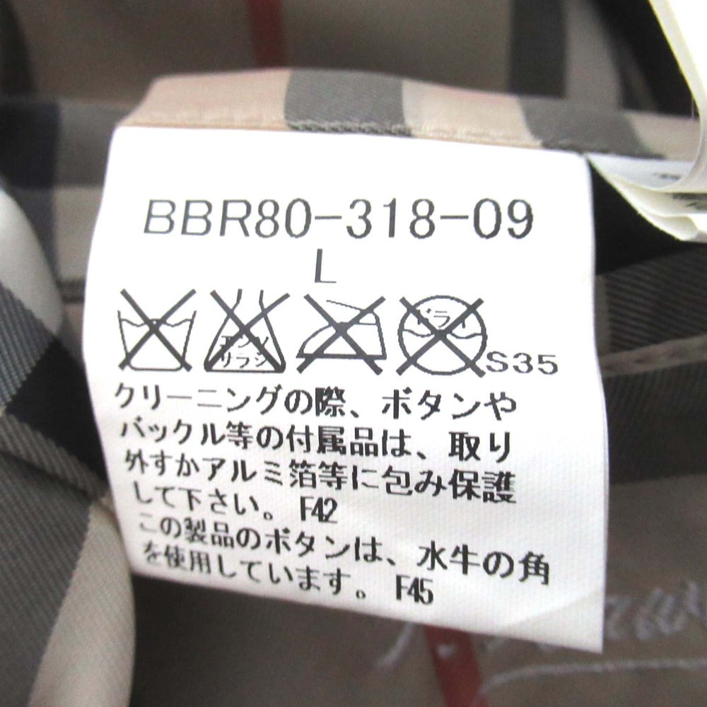 バーバリーロンドン ラムレザー テーラードジャケット