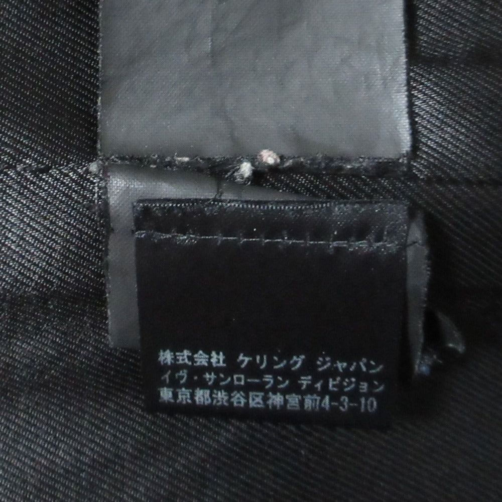 サンローランパリ ウールカシミヤ ロングコート