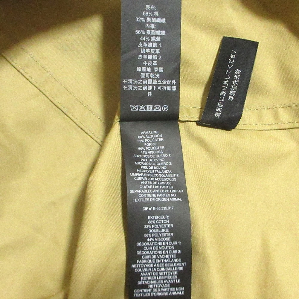 コーチ THE TRENCH レザー トレンチコート