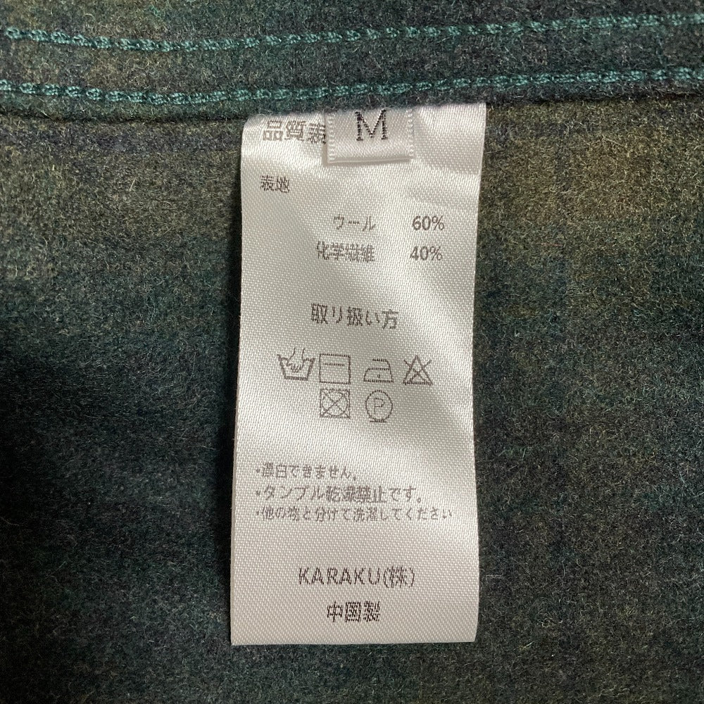 カラク フランネルシャツジャケット