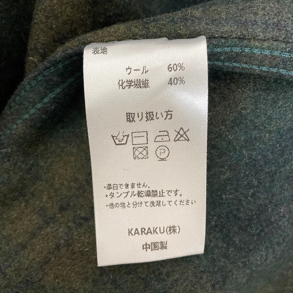 カラク フランネルシャツジャケット