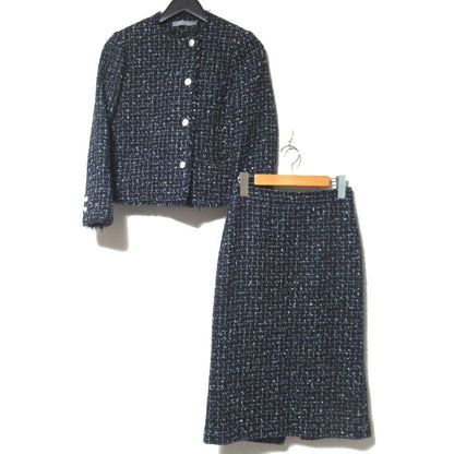 セオリーリュクス CHICO TWEED MARTINE ABBEY ウールブレンドセットアップ
