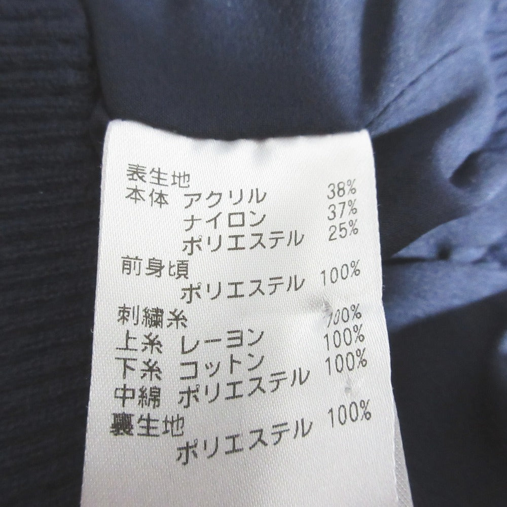 カミーチャスポルティーバ ニット切替パデッドジャケット