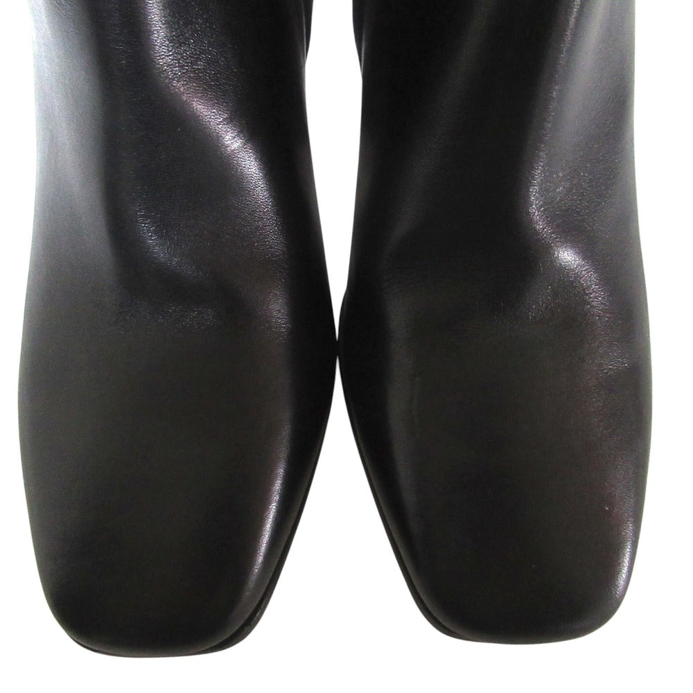 ジミーチュウ LOREN 85 レザーショートブーツ
