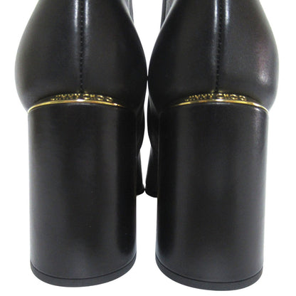 ジミーチュウ LOREN 85 レザーショートブーツ