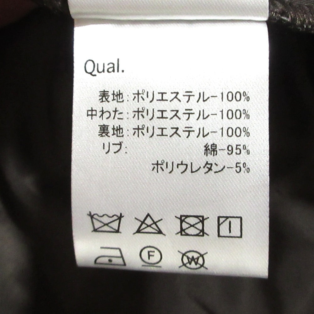 カンビオ ノーカラーキルティングジャケットコート