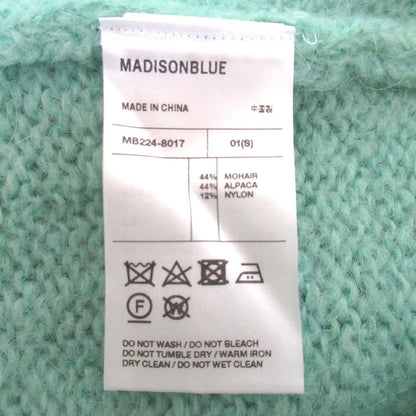 マディソンブルー LOOSE BIG V CD MOHAIR パールボタンウールカーディガン