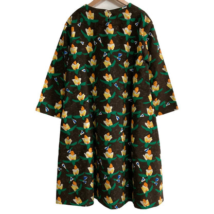 フォーティファイブアール Light Molle Color Lily Print ワンピース