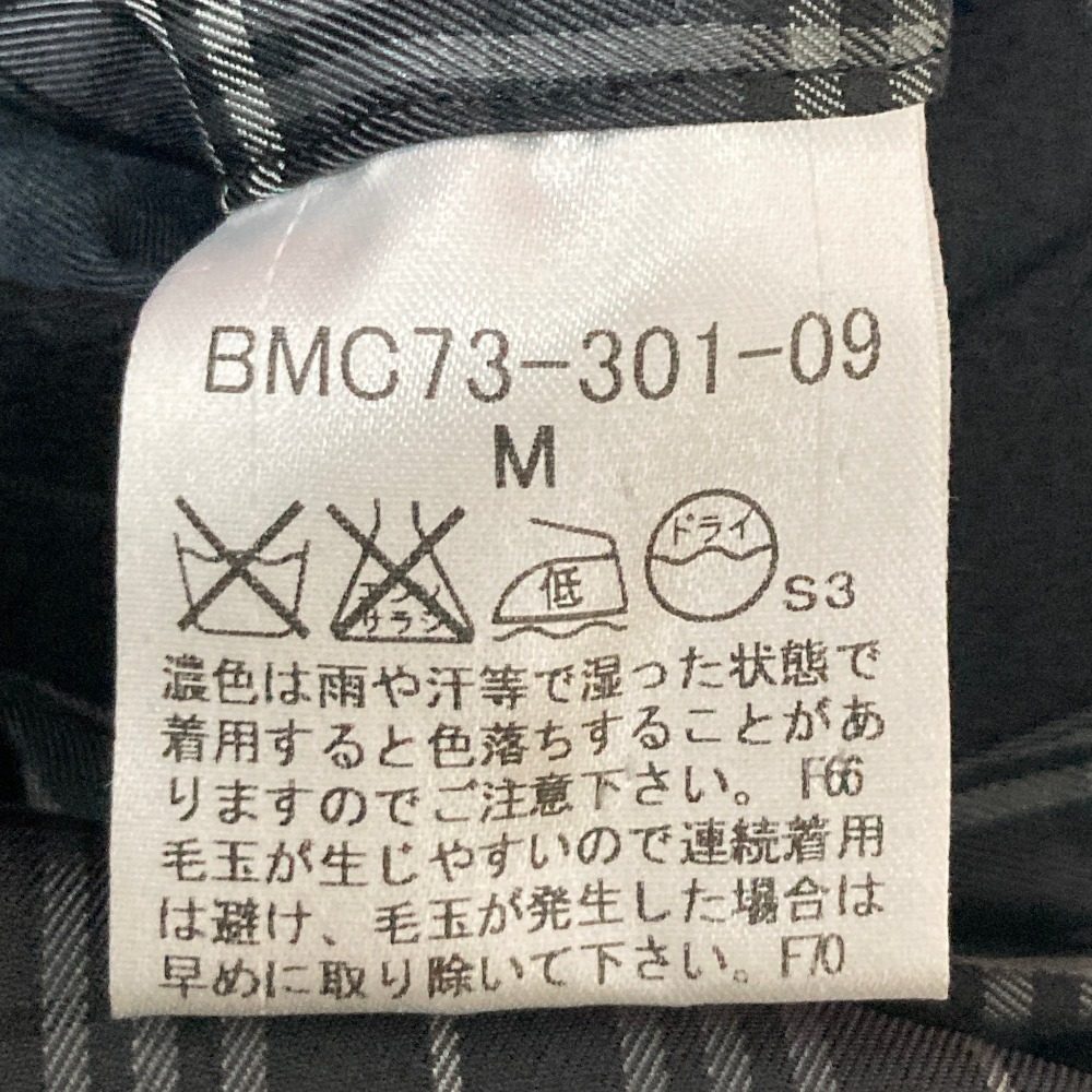 バーバリーブラックレーベル ウールシングルトレンチコート