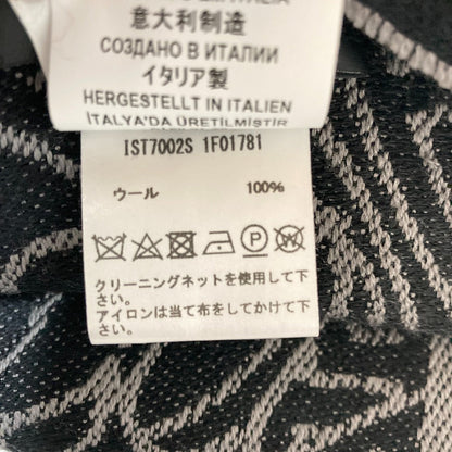 ヴェルサーチェ メデューサジャガードフリンジマフラー