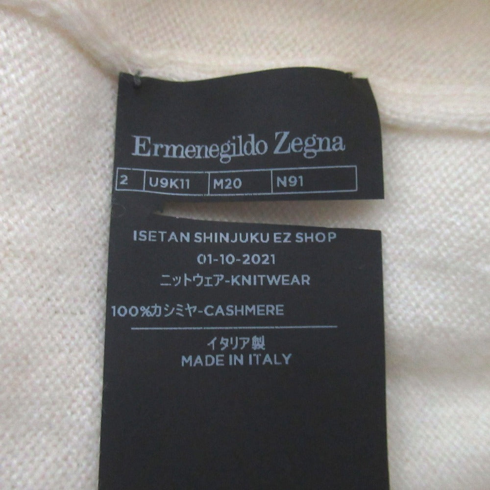 エルメネジルドゼニア カシミヤ タートルネックニット