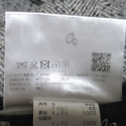 アブラ ヘリンボーンシングルテーラードジャケット
