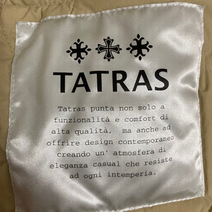 タトラス ツイードショートダウンジャケット