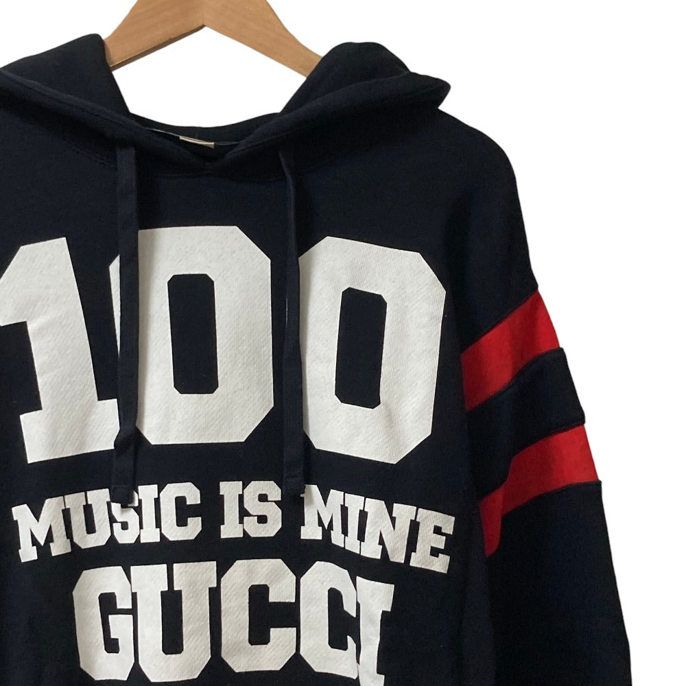 グッチ Sony Music Gucci100 Music Is Mine コットンパーカー