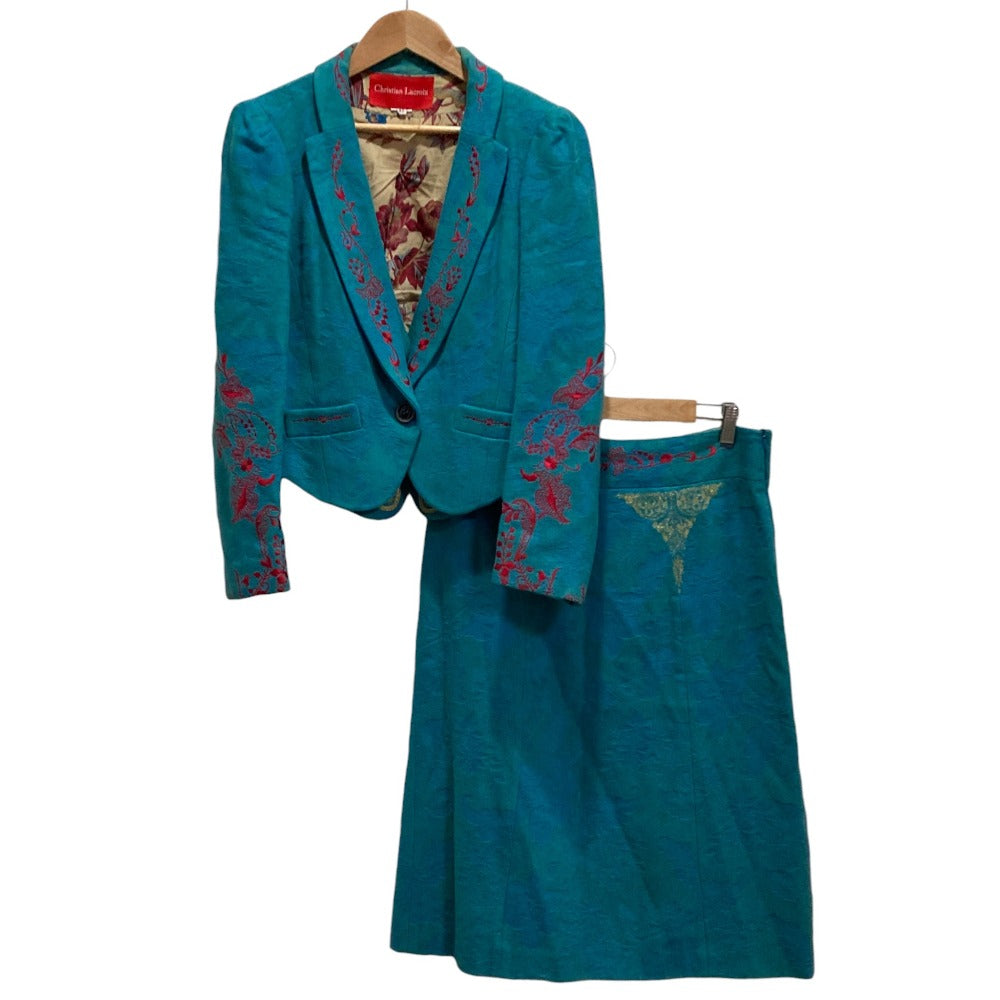 クリスチャンラクロワ エンブロイダリージャガードセットアップ