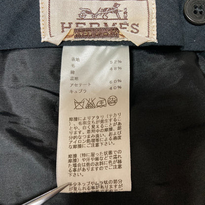 エルメス ヘリンボーンスラックス
