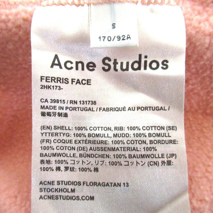 アクネストゥディオズ FERRIS FACE フーディースウェットシャツ