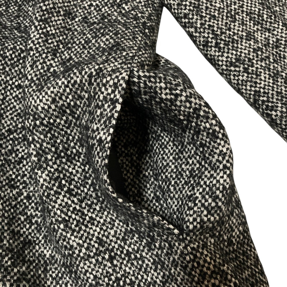 セントセシリア ツイードノーカラージャケット