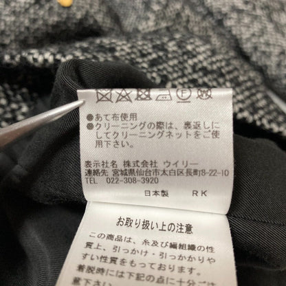 セントセシリア ツイードノーカラージャケット
