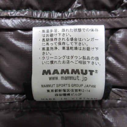 マムート PERTEXライトダウンジャケット